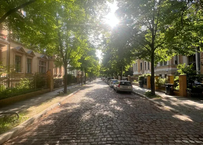 Deluxe Mit Arbeitsplatz Im Denkmalhaus, Und Ruhige Zentrale Lage Von Halle Saale We1 Daire *